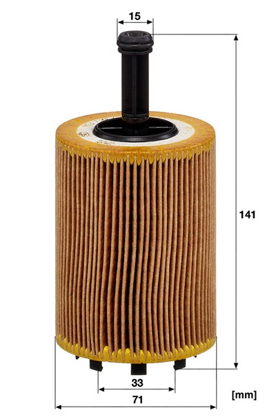 MANN-FILTER HU 719/7 x EAN: 4011558293307.