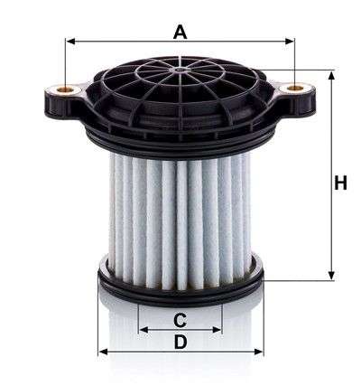 MANN-FILTER H 11 002 EAN: 4011558333317.