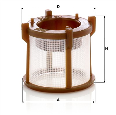 MANN-FILTER PU 50 z EAN: 4011558682705.