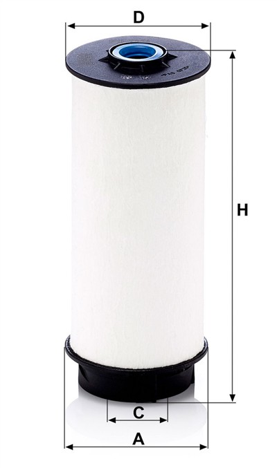 MANN-FILTER PU 7004 Z EAN: 4011558044671.