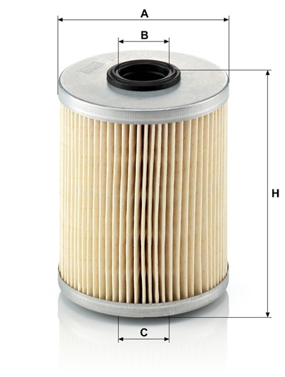 MANN-FILTER P 718 x EAN: 4011558557706.