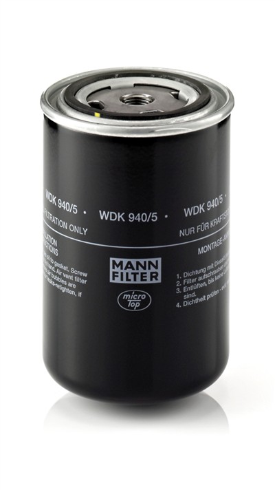 MANN-FILTER WDK 940/5 EAN: 4011558861100.