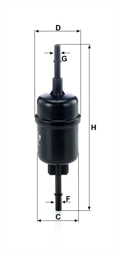 MANN-FILTER WK 511/2 EAN: 4011558949105.