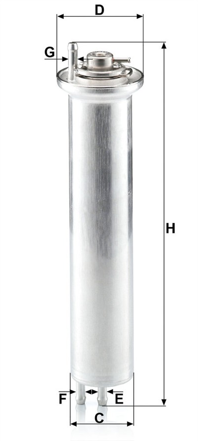 MANN-FILTER WK 532 EAN: 4011558937003.