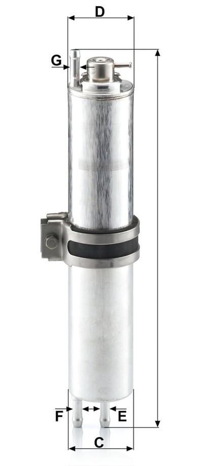 MANN-FILTER WK 532/2 EAN: 4011558943202.