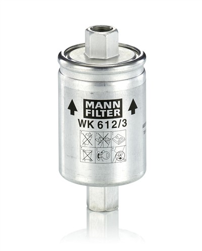 MANN-FILTER WK 612/3 EAN: 4011558915704.