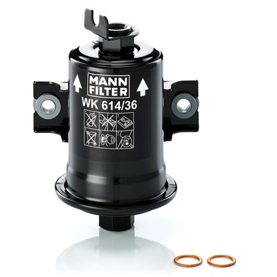 MANN-FILTER WK 614/36 X EAN: 4011558932701.