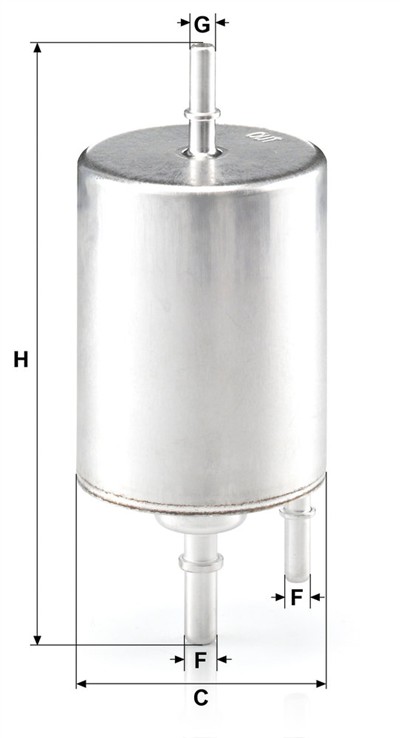 MANN-FILTER WK 720/4 EAN: 4011558945305.