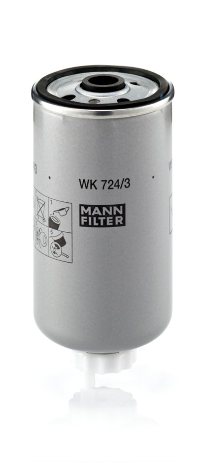 MANN-FILTER WK 724/3 EAN: 4011558938307.