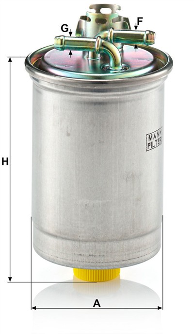MANN-FILTER WK 823 EAN: 4011558937102.