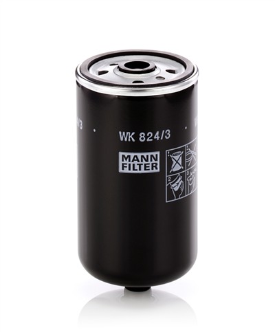 MANN-FILTER WK 824/3 EAN: 4011558972004.