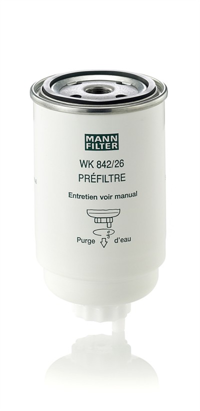 MANN-FILTER WK 842/26 EAN: 4011558028152.
