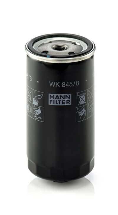 MANN-FILTER WK 845/8 EAN: 4011558942106.