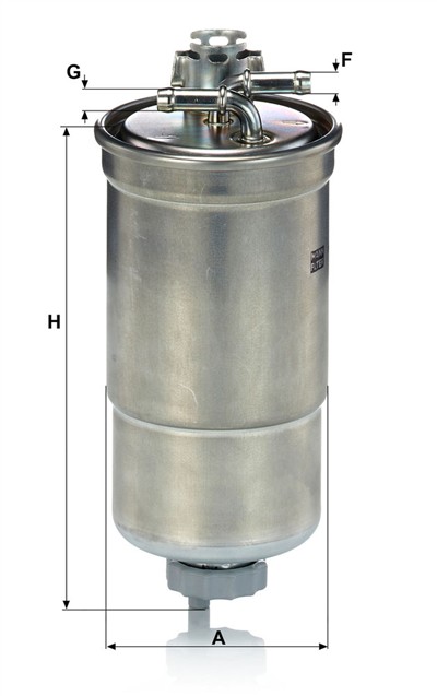 MANN-FILTER WK 853/3 x EAN: 4011558936303.