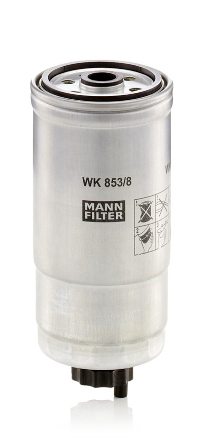 MANN-FILTER WK 853/8 EAN: 4011558933906.