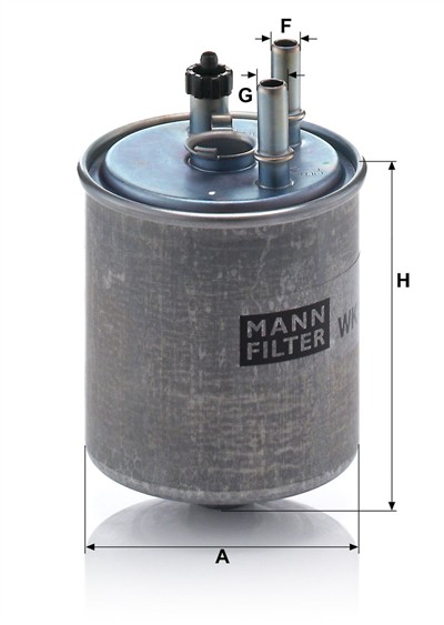 MANN-FILTER WK 918/2 X EAN: 4011558005306.