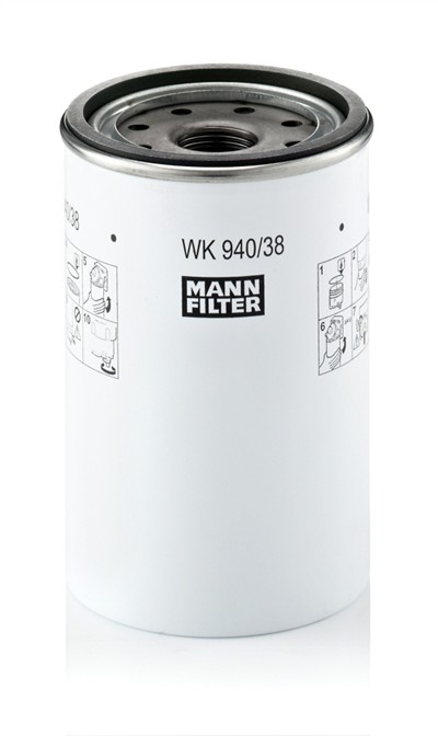 MANN-FILTER WK 940/38 X EAN: 4011558964900.
