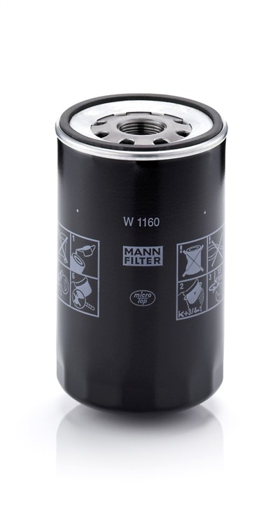 MANN-FILTER W 1160 EAN: 4011558715601.