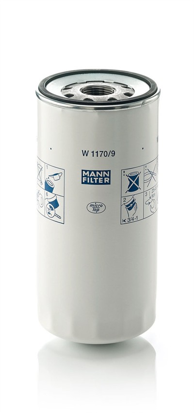MANN-FILTER W 1170/9 EAN: 4011558739805.