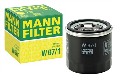 MANN-FILTER W 67/1 EAN: 4011558738006.