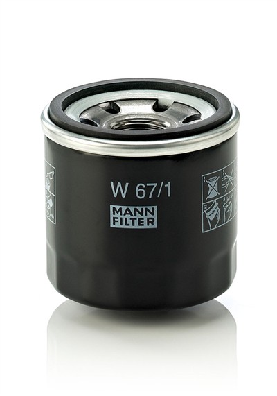 MANN-FILTER W 67/1 EAN: 4011558738006.