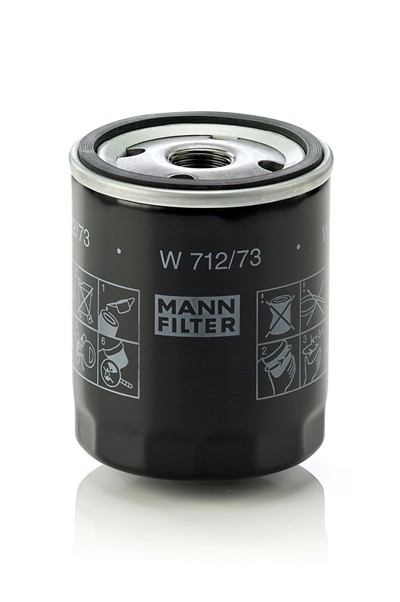 MANN-FILTER W 712/73 EAN: 4011558739607.