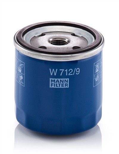MANN-FILTER W 712/9 EAN: 4011558701406.
