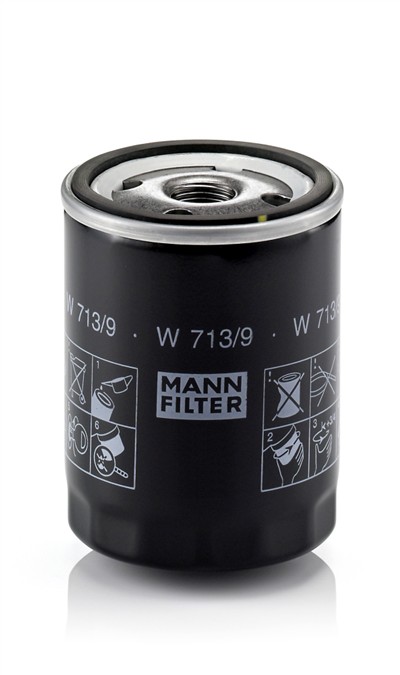 MANN-FILTER W 713/9 EAN: 4011558731007.