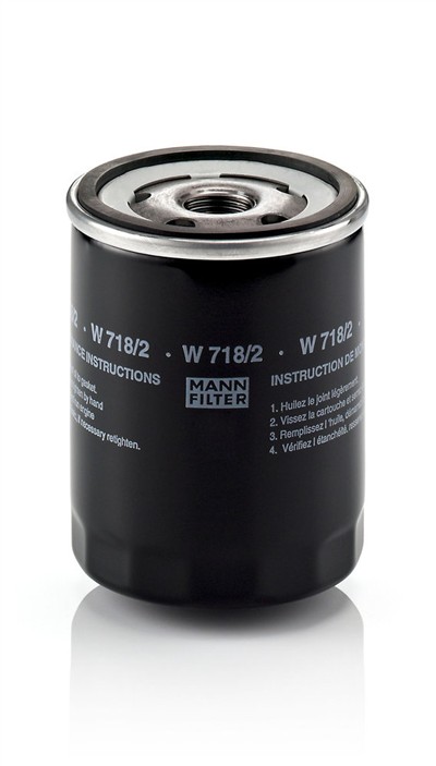 MANN-FILTER W 718/2 EAN: 4011558735906.