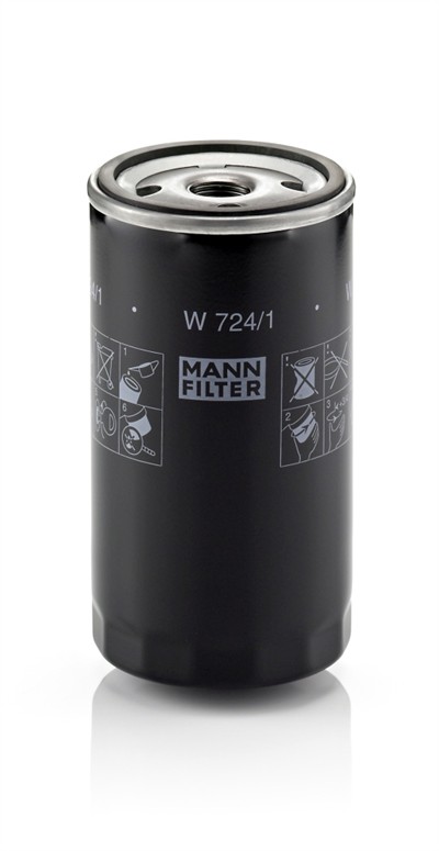 MANN-FILTER W 724/1 EAN: 4011558705206.