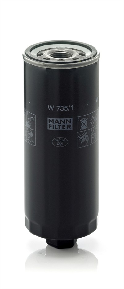 MANN-FILTER W 735/1 EAN: 4011558705602.