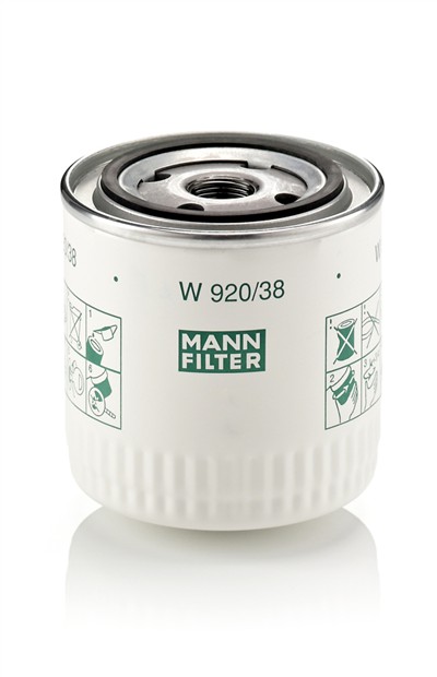 MANN-FILTER W 920/38 EAN: 4011558729400.