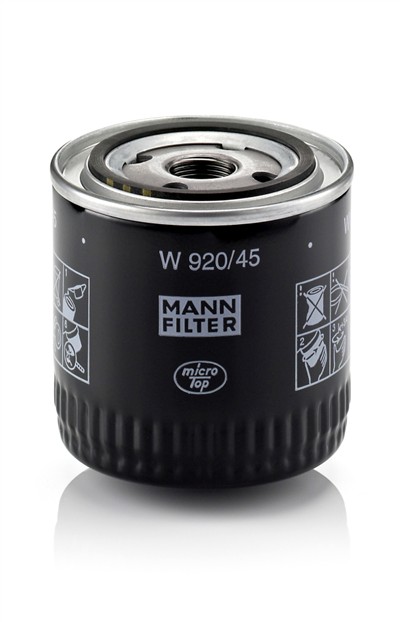 MANN-FILTER W 920/45 EAN: 4011558731304.