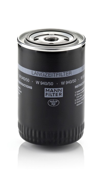 MANN-FILTER W 940/50 EAN: 4011558736309.