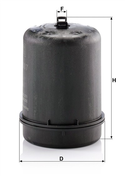 MANN-FILTER ZR 9007 EAN: 4011558333645.