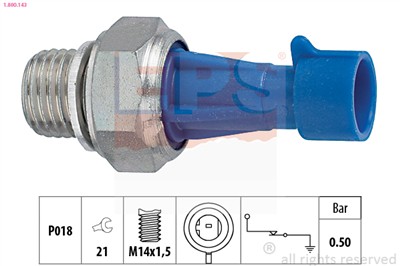 EPS 1.800.143 Číslo výrobce: Facet 7.0143. EAN: 8012510279441.
