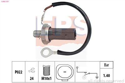 EPS 1.800.159 Číslo výrobce: Facet 7.0159. EAN: 8012510207321.