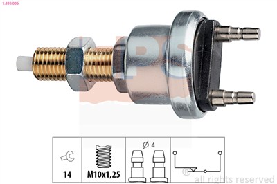 EPS 1.810.006 Číslo výrobce: Facet 7.1006. EAN: 8012510239049.