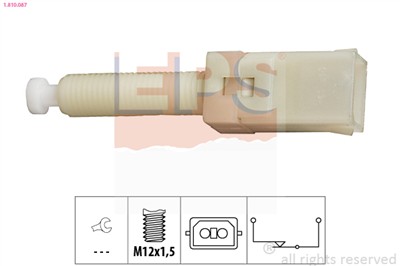 EPS 1.810.087 Číslo výrobce: Facet 7.1087. EAN: 8012510239858.