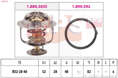 EPS 1.880.383 Číslo výrobce: Facet 7.8383. EAN: 8012510284209.