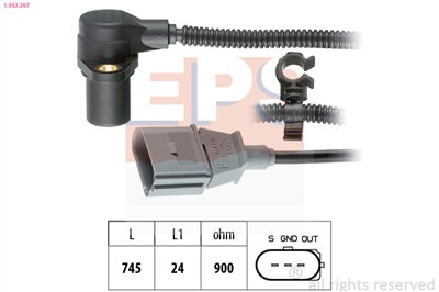 EPS 1.953.267 Číslo výrobce: Facet 9.0267. EAN: 8012510279526.