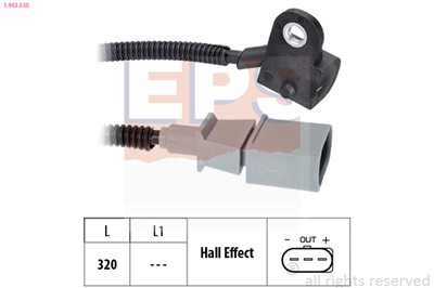 EPS 1.953.535 Číslo výrobce: Facet 9.0535. EAN: 8012510226735.