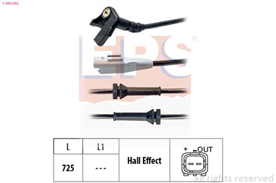 EPS 1.960.092 Číslo výrobce: Facet 21.0092. EAN: 8012510254622.