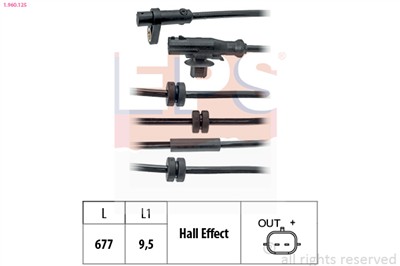 EPS 1.960.125 Číslo výrobce: Facet 21.0125. EAN: 8012510262962.