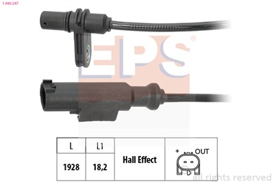 EPS 1.960.247 Číslo výrobce: Facet 21.0247.