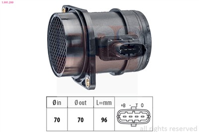 EPS 1.991.299 Číslo výrobce: Facet 10.1299. EAN: 8012510226865.