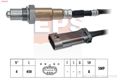 EPS 1.998.281 Číslo výrobce: Facet 10.8281. EAN: 8012510255865.