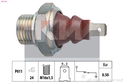 KW 500 124 Číslo výrobce: Eps 1.800.124. EAN: 8012510175774.