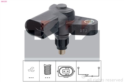 KW 560 253 Číslo výrobce: Eps 1.860.253. EAN: 8012510106969.