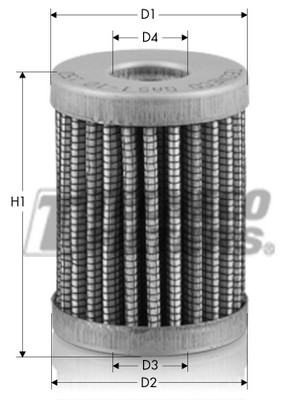 TECNECO FILTERS GAS1 EAN: 8020325017691.